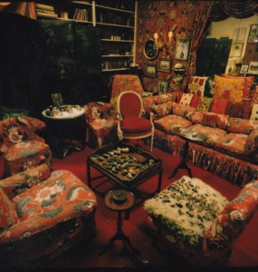 Diana Vreeland's "Garden in Hell" Library Interior